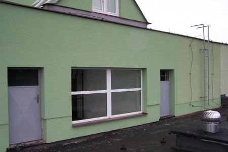 nové okno a svetlík